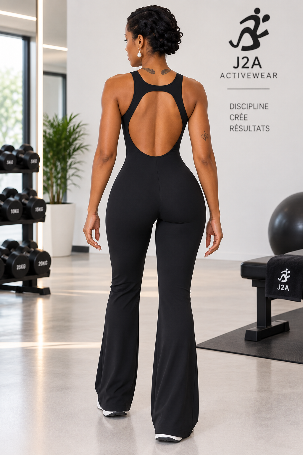 J2A Sculpt Seamless Jumpsuit