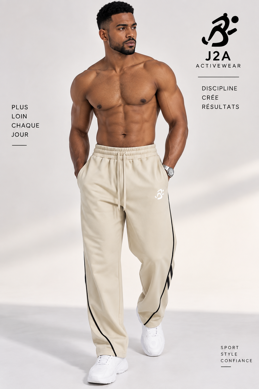 J2A Wide Leg Pant
